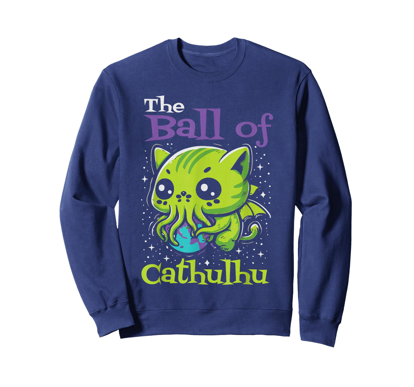 The Ball of Cathulhu Kawaii Cthulhu Lovecraft Cosmic Horror T-Shirt