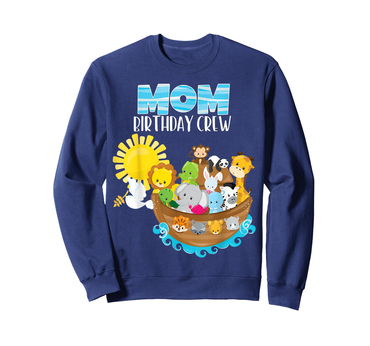 Noah's Ark Birthday Party Mom Birthday Crew Toddler Bday T-Shirt