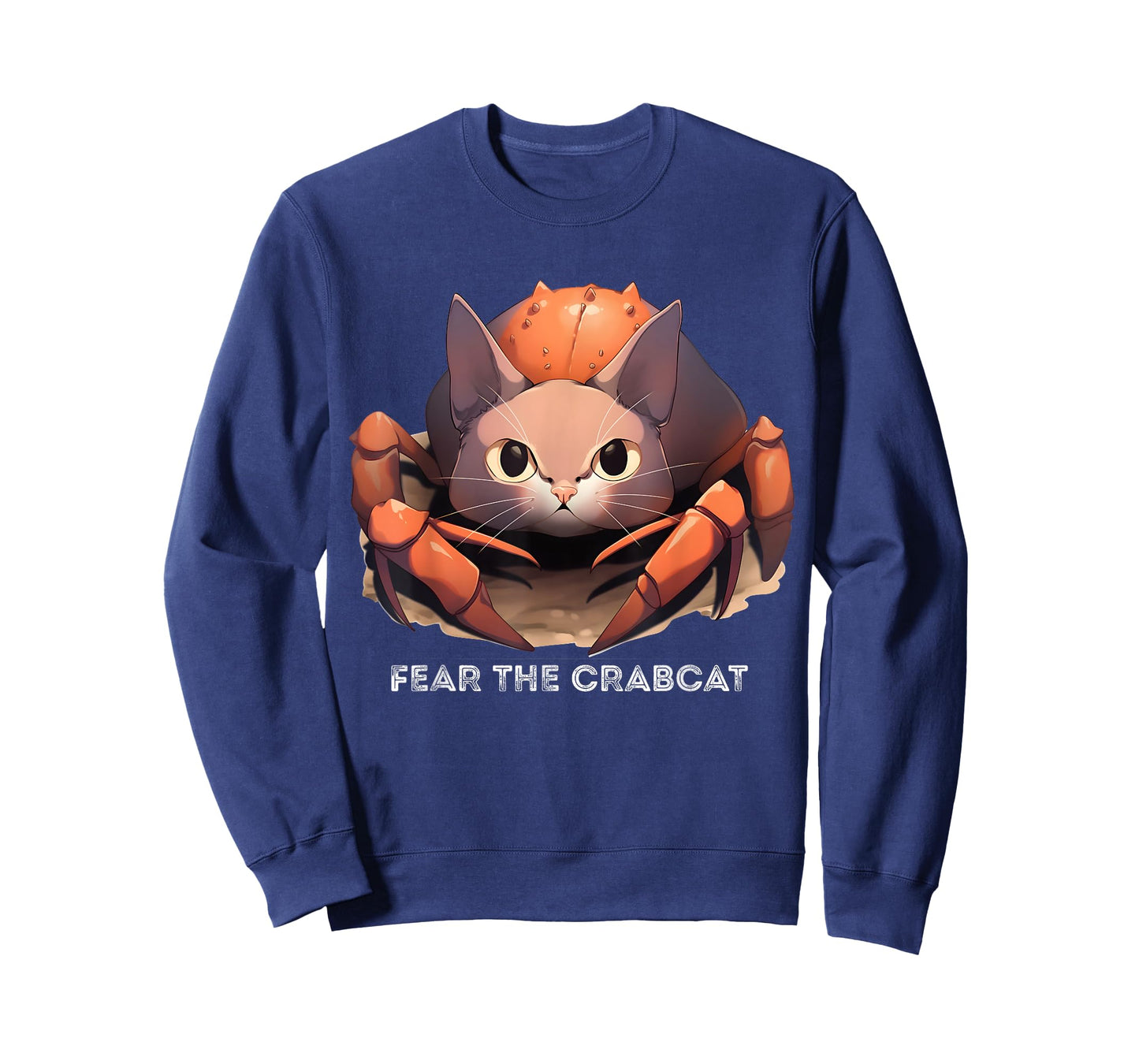 Fear the Crabcat - Funny Crab cat Cryptid Cryptozoology T-Shirt