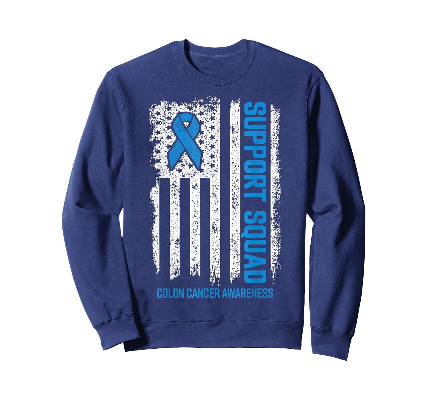 Colon Cancer Shirts Support Squad Colon Cancer Awareness T-Shirt