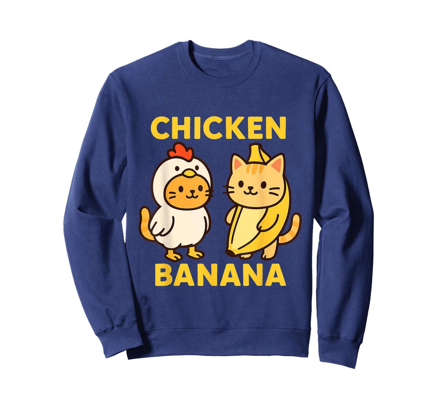 Funny Cat Chicken Banana T-Shirt