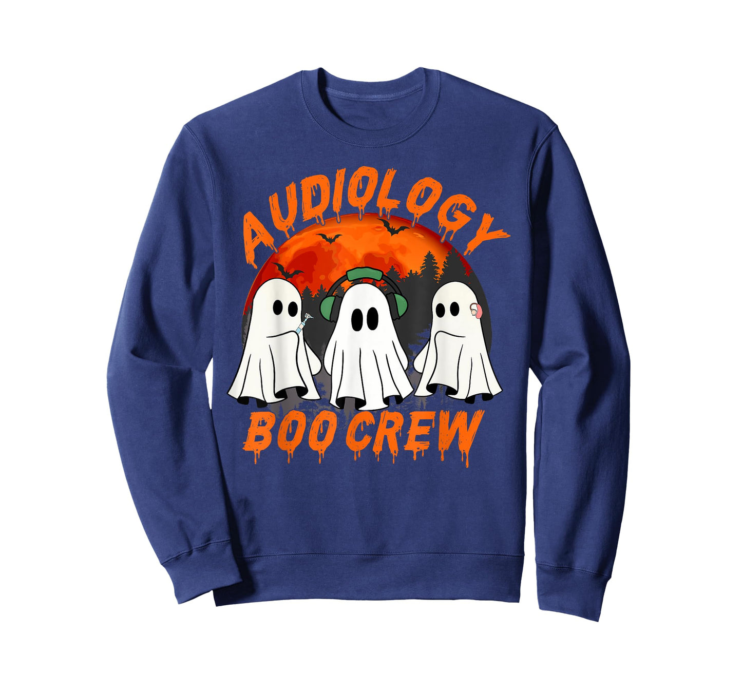 Audiologist Halloween Ghosts Tee Audiology Boo Crew T-Shirt