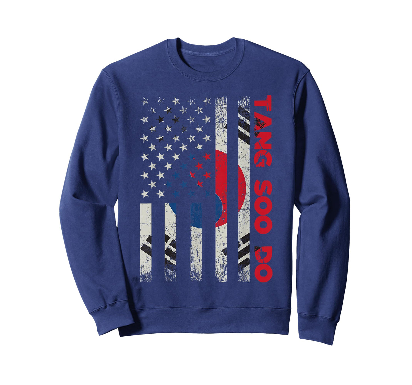 Tang Soo Do - USA Flag Taekwondo Mixed Martial Arts MMA T-Shirt