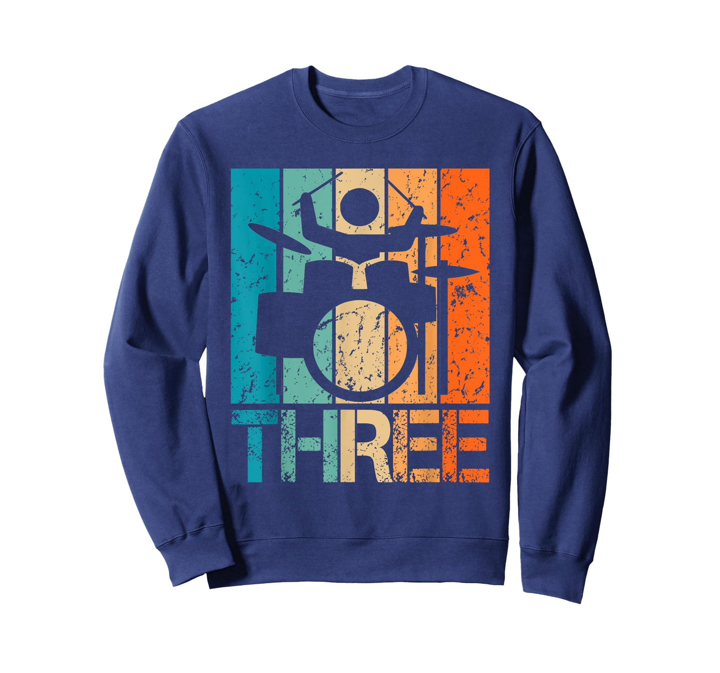 3rd Drums Birthday 3 Year Old 3yr Boys Girl Birthday Drummer T-Shirt