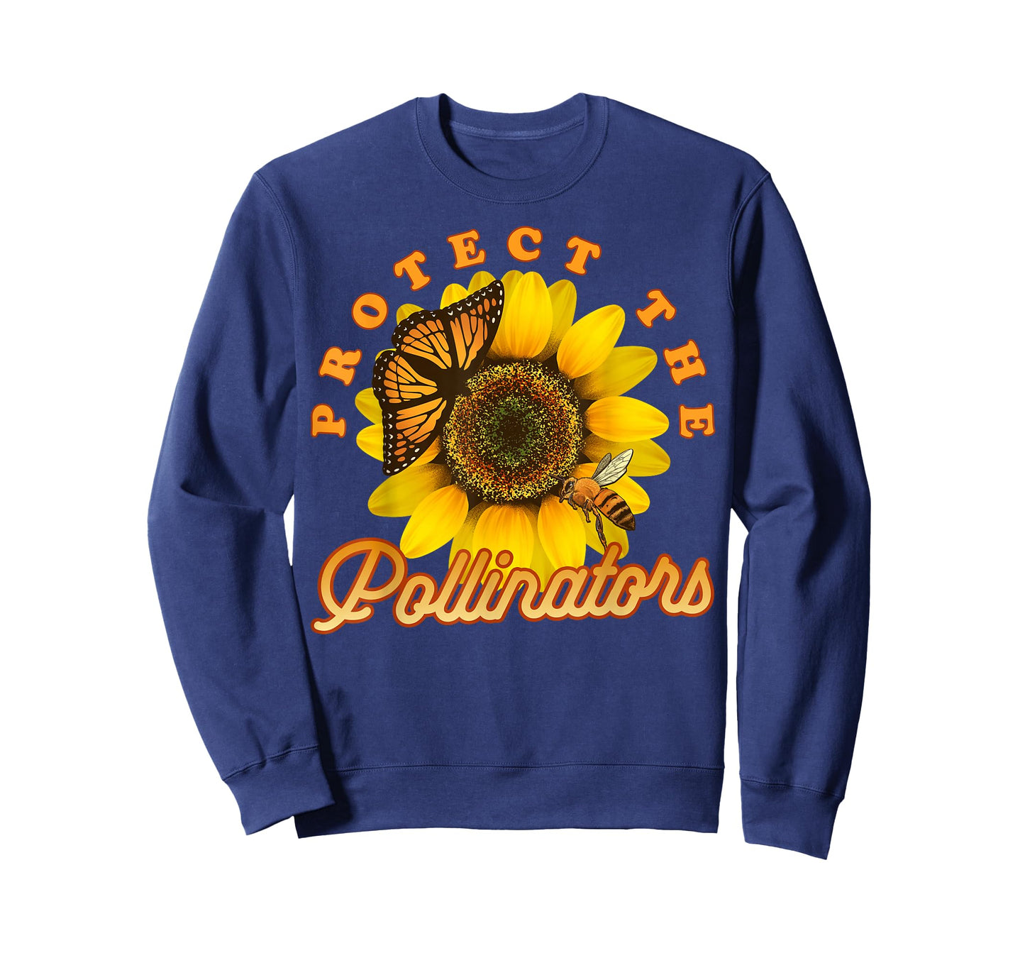 Cool Protect Pollinators Save the bees Sunflower T- shirt T-Shirt