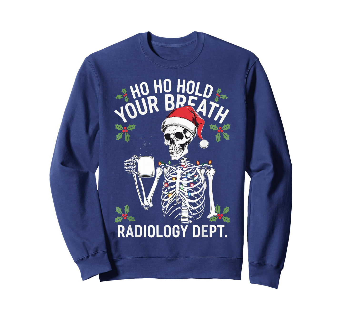 Christmas Radiology Tech Skeleton Xray Tech CT MRI Women T-Shirt
