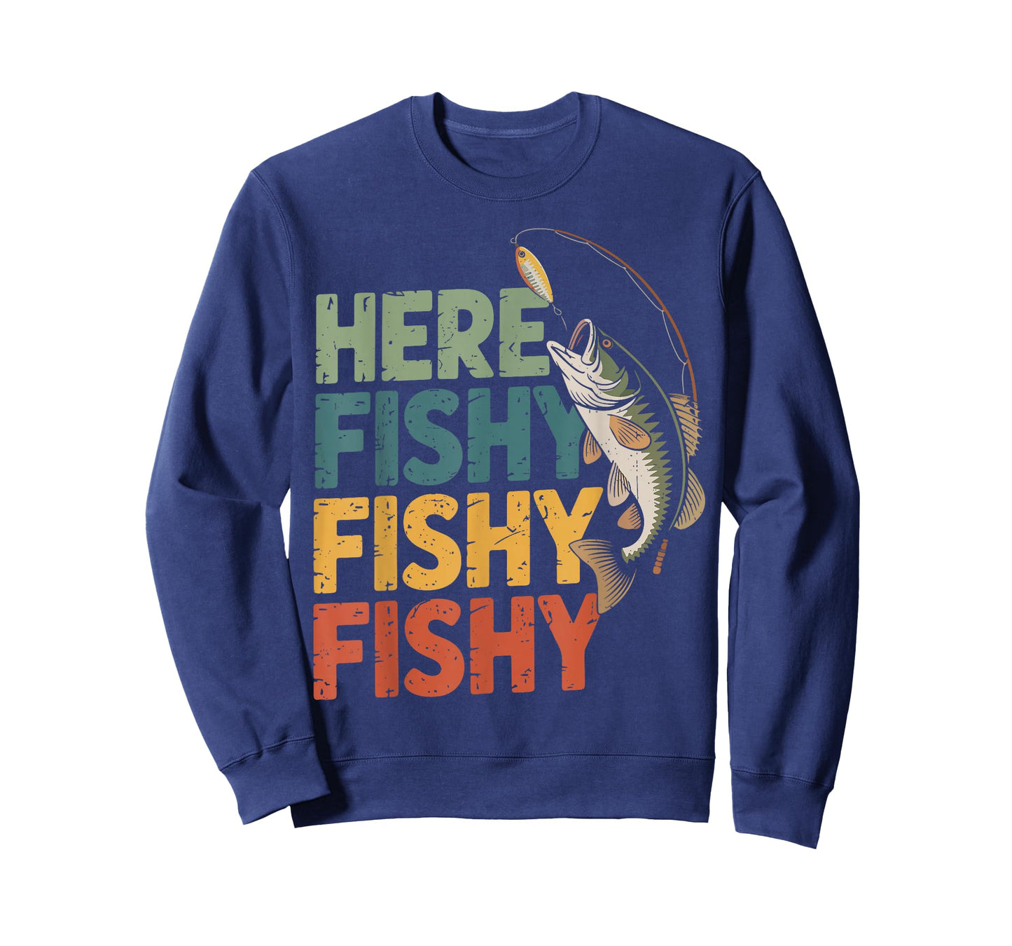 Youth Boy Here-Fishy Bass Fish Humor Funny Fishing Dad Jokes T-Shirt