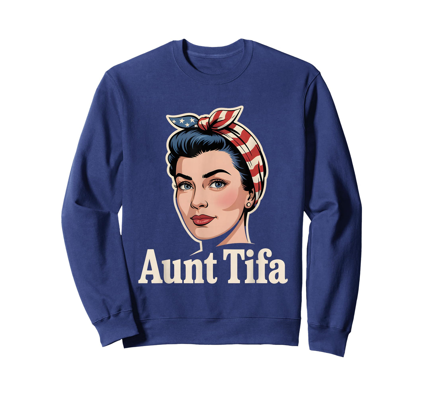 Aunt Tifa Patriotic Rosie Style T-Shirt