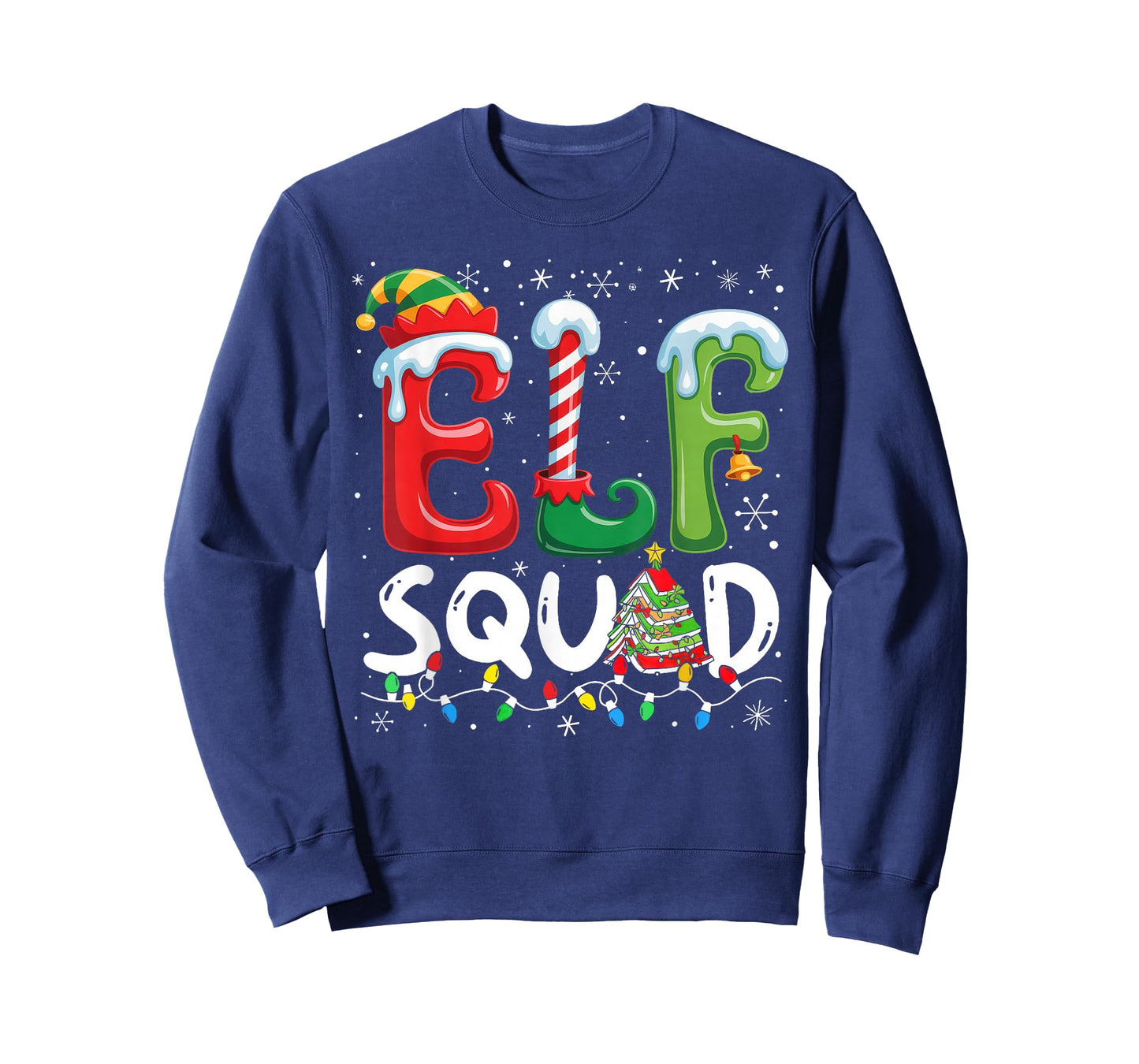 ELF Squad Funny Christmas ELF Student Teacher Men Women Kids T-Shirt