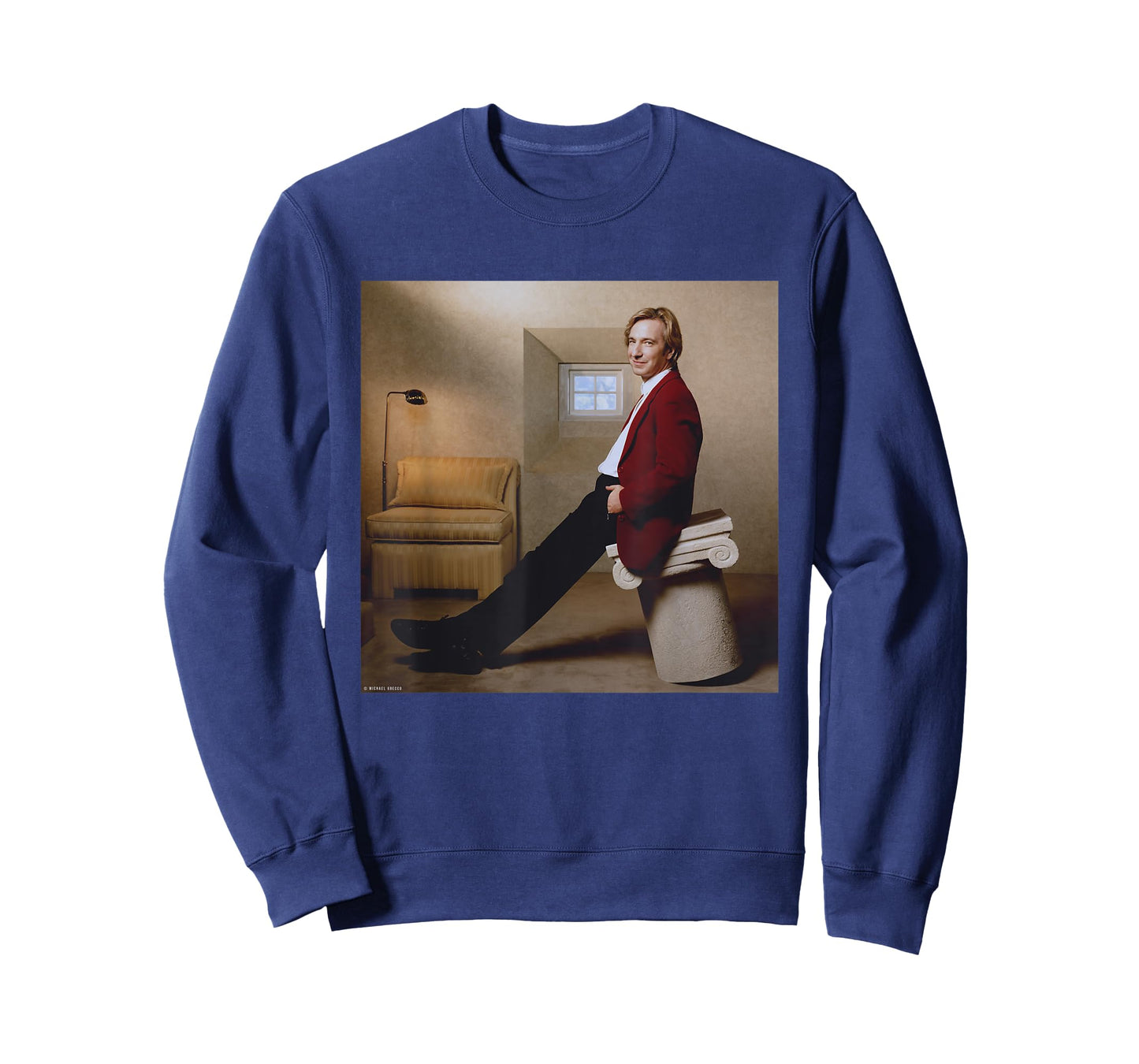 Alan Rickman Truly Madly Deeply Actor 1991 By Michael Grecco T-Shirt