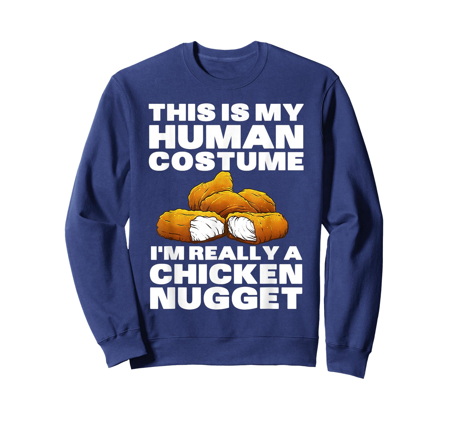 Chicken Nugget Art For Men Women Kids Chicken Nugget Costume T-Shirt