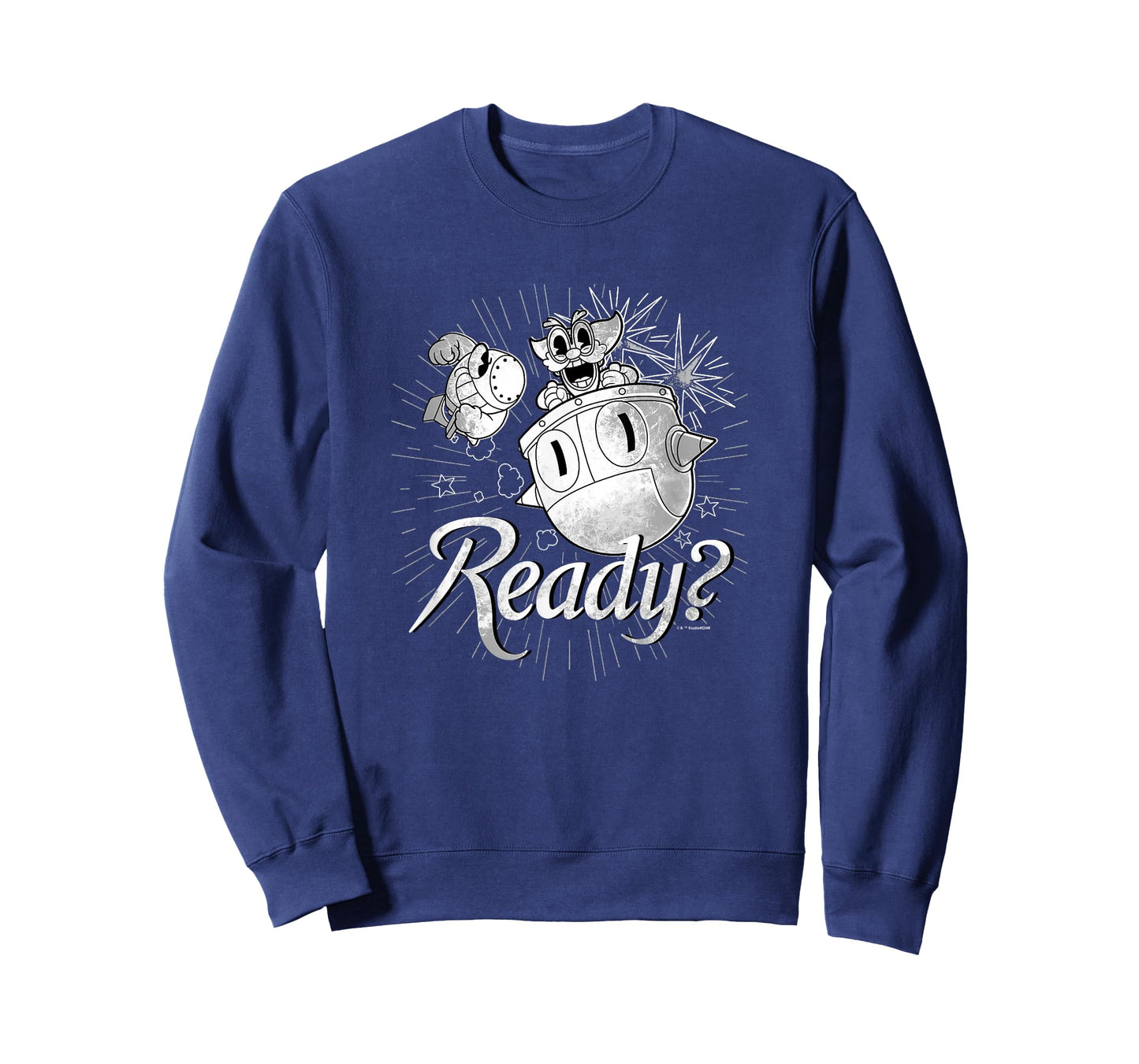 Cuphead Dr. Kahl's Robot Ready For Battle Retro Big Poster T-Shirt