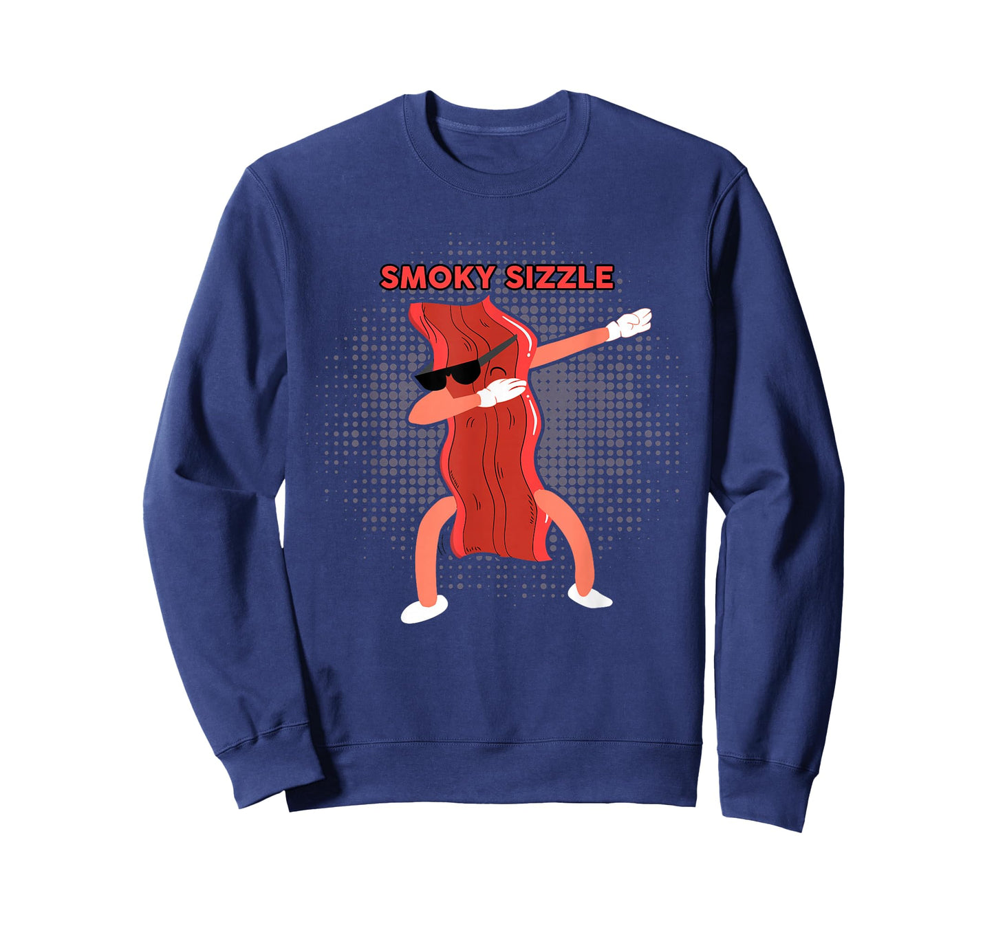 Smoky Sizzle Shirt Dabbing Bacon Shirt Funny Bacon Lover T-Shirt