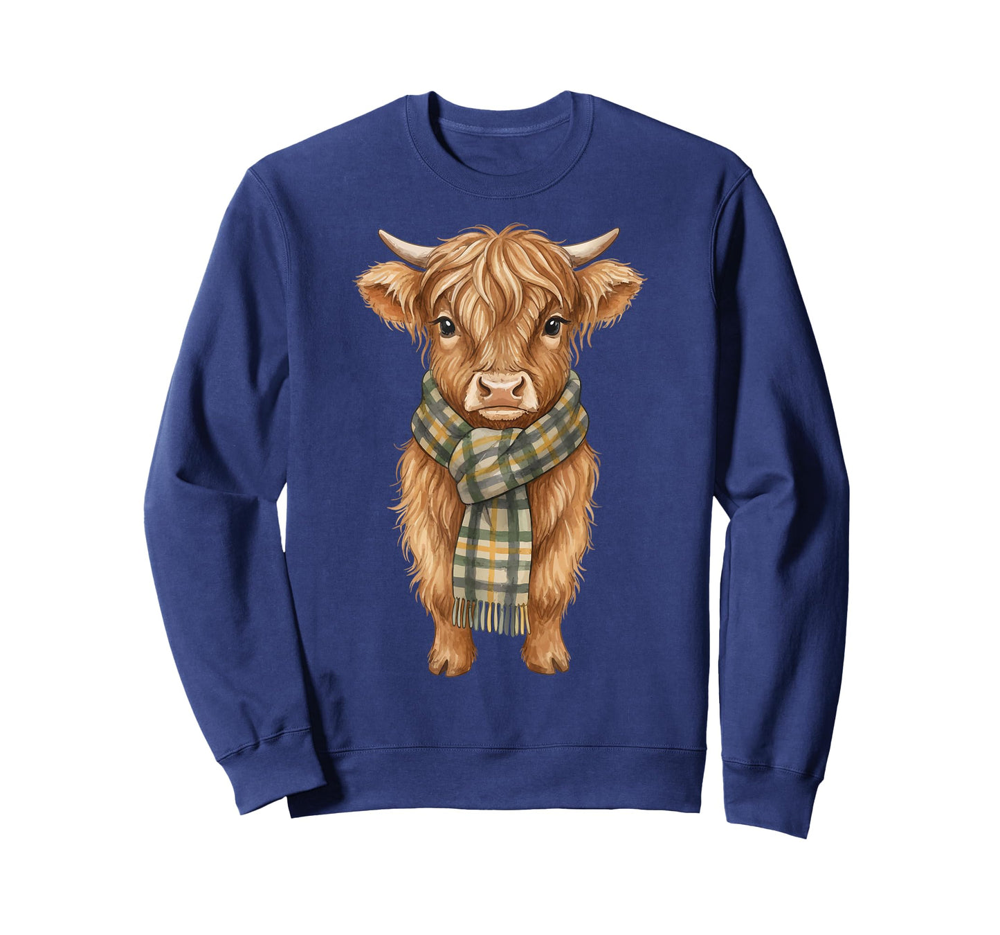 Cozy Fall Autumn Highland Cow T-Shirt
