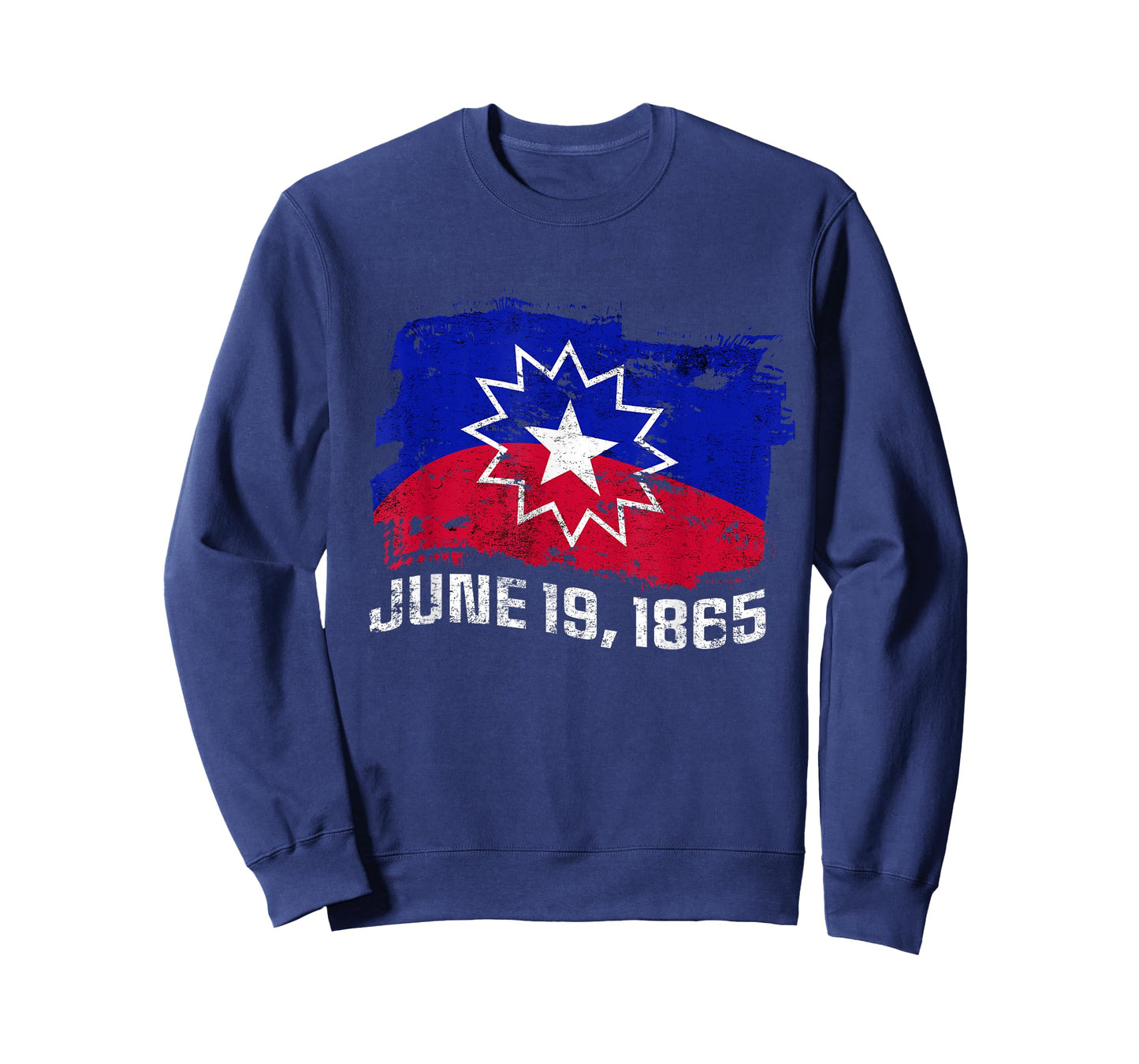 June 19 1865 Juneteenth Flag Black Freedom Black History T-Shirt