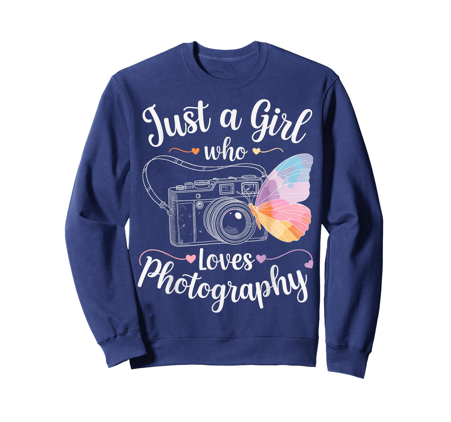 Photographer Photo Camera Just a Girl Who Loves Photography T-Shirt