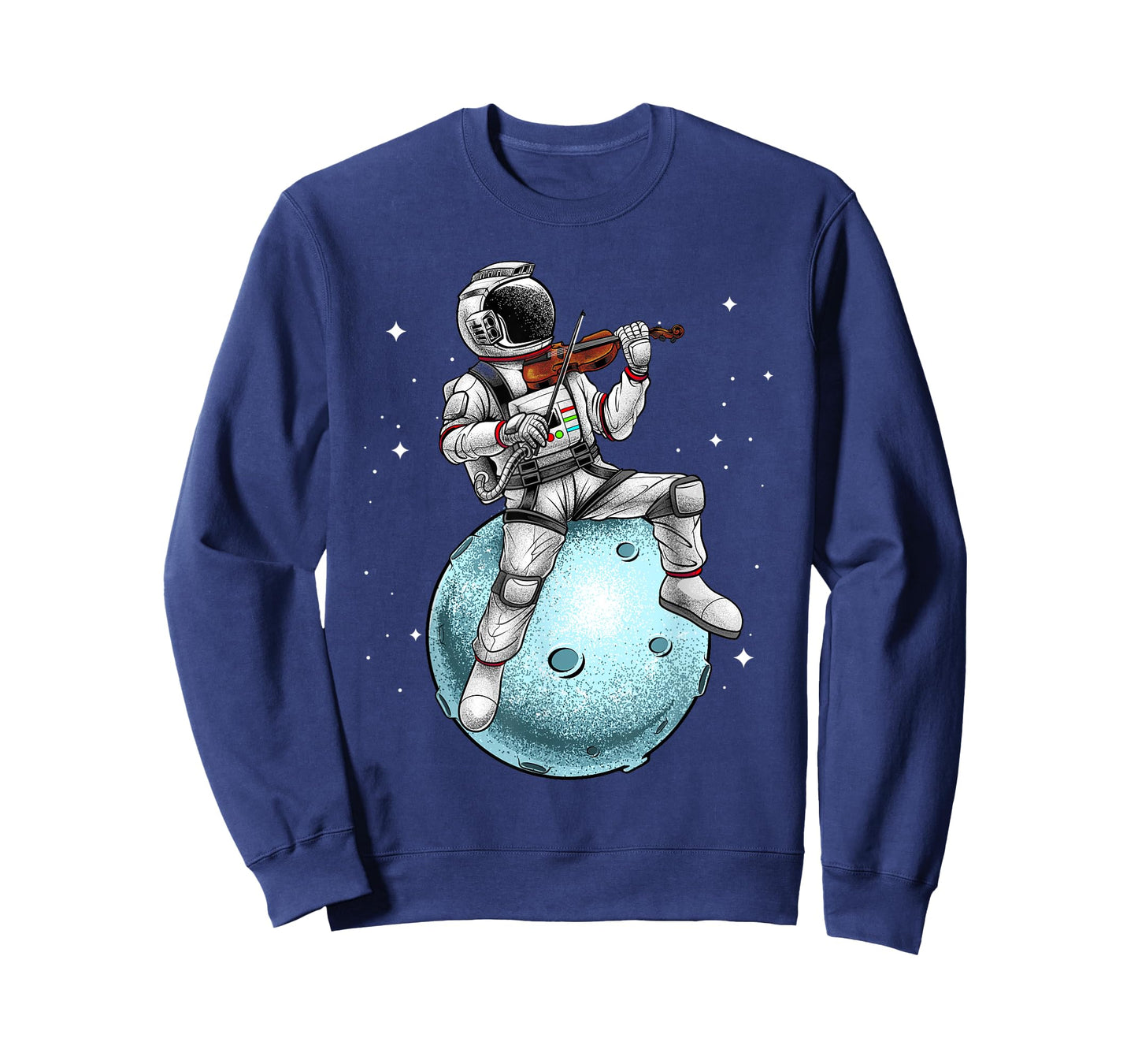 Cool Violin Player For Men Women Astronaut Music Lover Viola T-Shirt