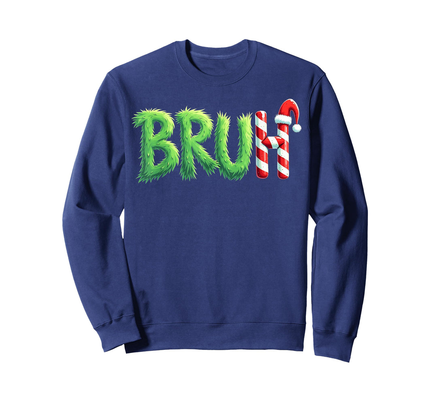 Bruh Christmas Kids Teens Boys Funny Christmas Humor Meme T-Shirt