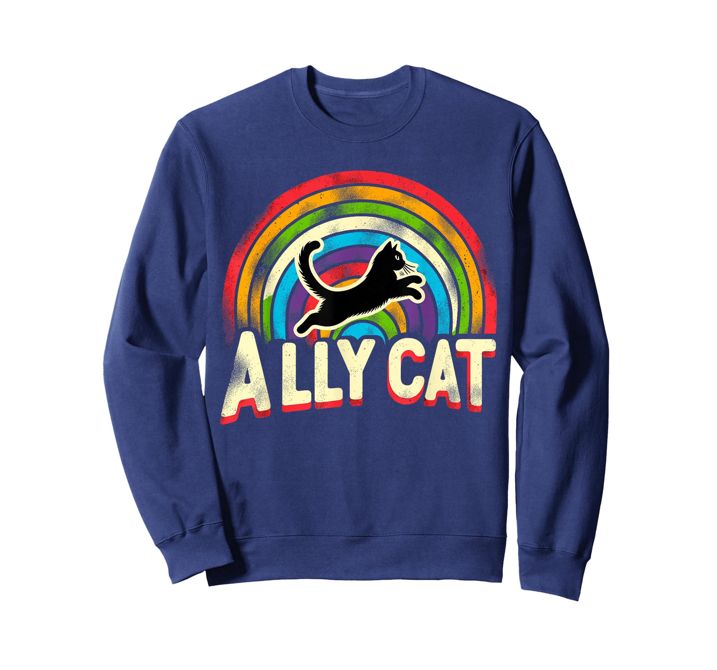 Ally cat LGBT Pride Cat T-Shirt