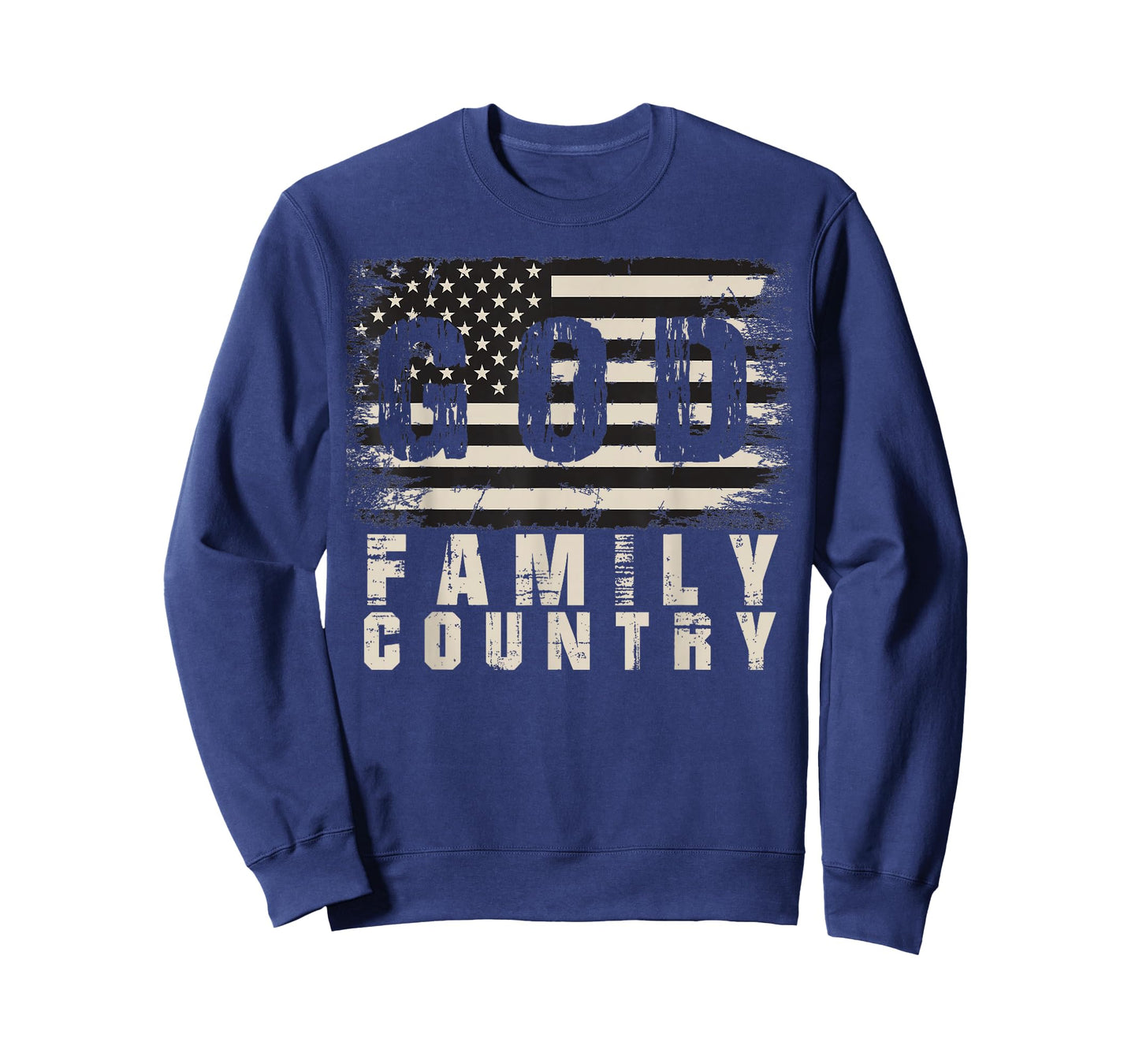 God Family Country Patriotic Proud Soldier USA Memorial Day T-Shirt