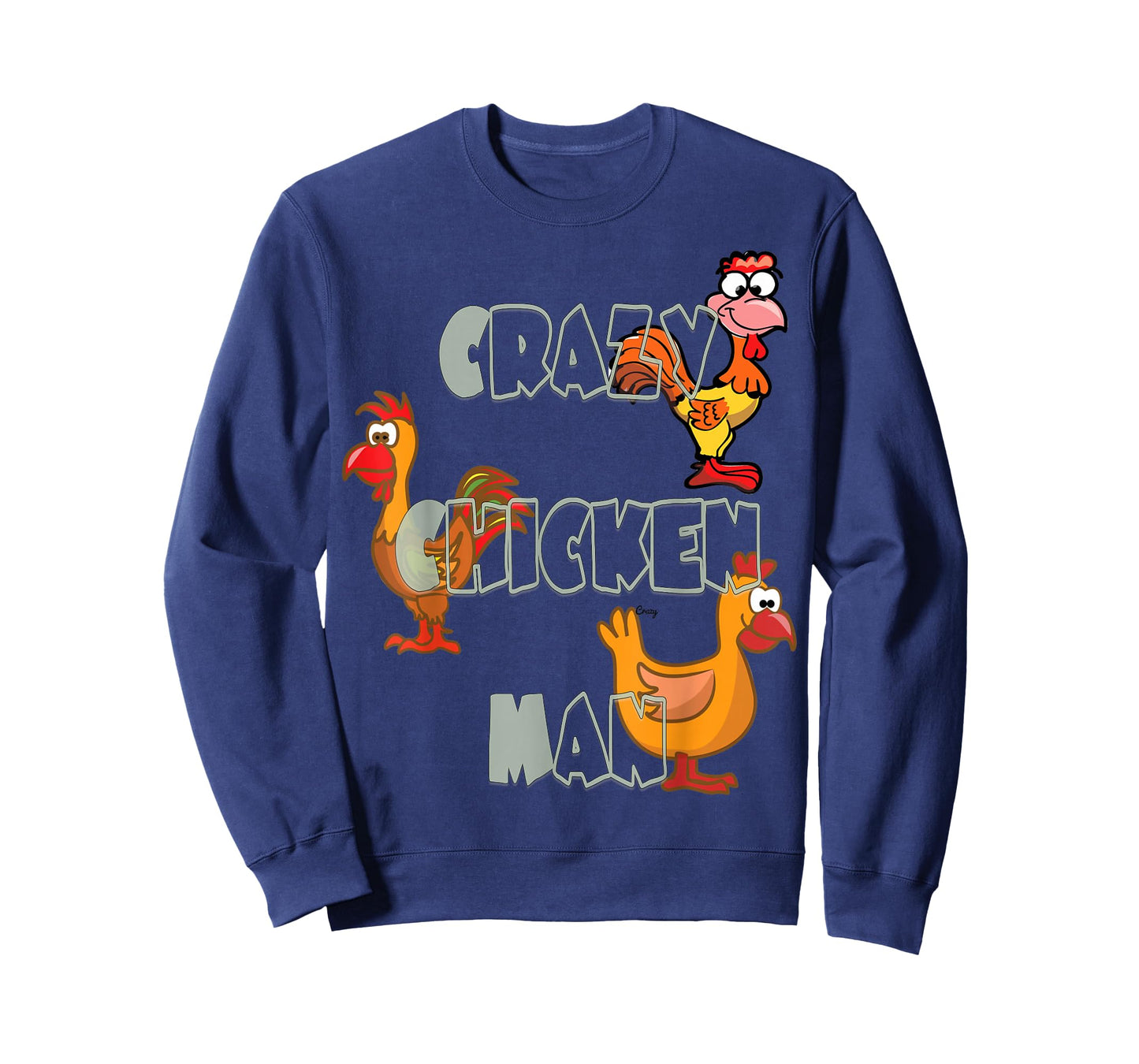 Crazy Chicken Man Tshirt T-Shirt