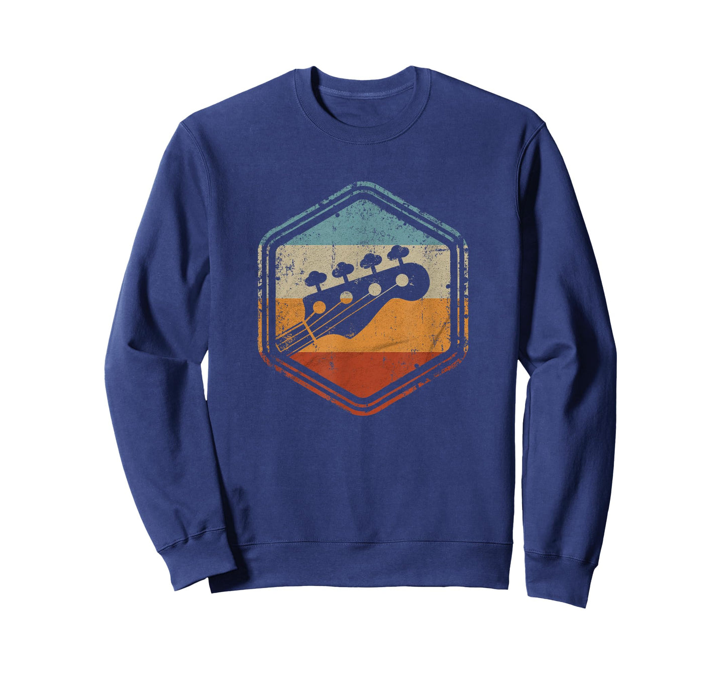 Bass Guitar Vintage Headstock for Bass Player Bassist T-Shirt