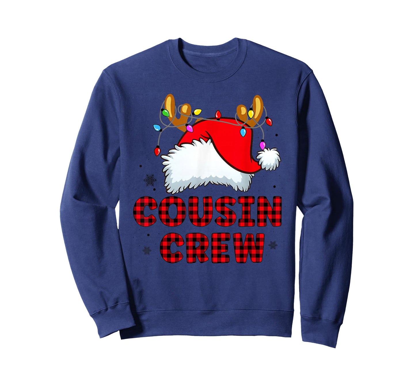 Cousin Crew Christmas 2025 Family Matching Santa Elf Xmas T-Shirt