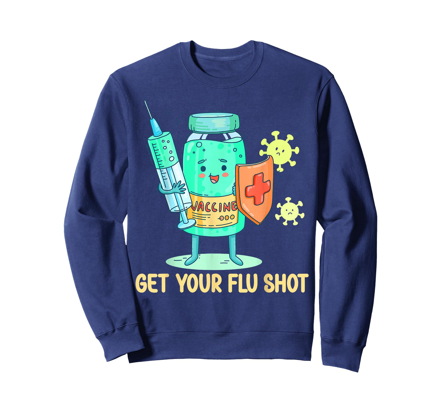 flu shot nurse medical assistant nursing flu cold season cna T-Shirt