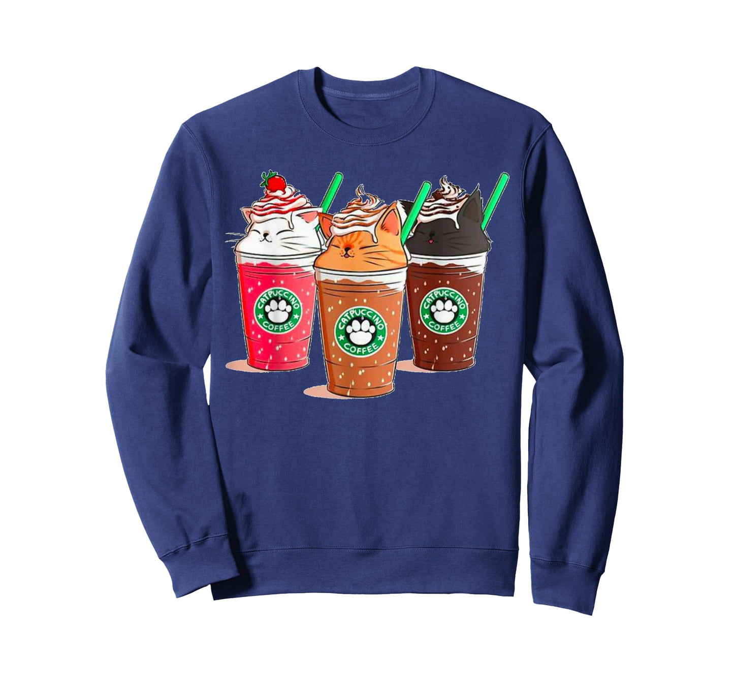 Kawaii Cat Catpuccino T-Shirt