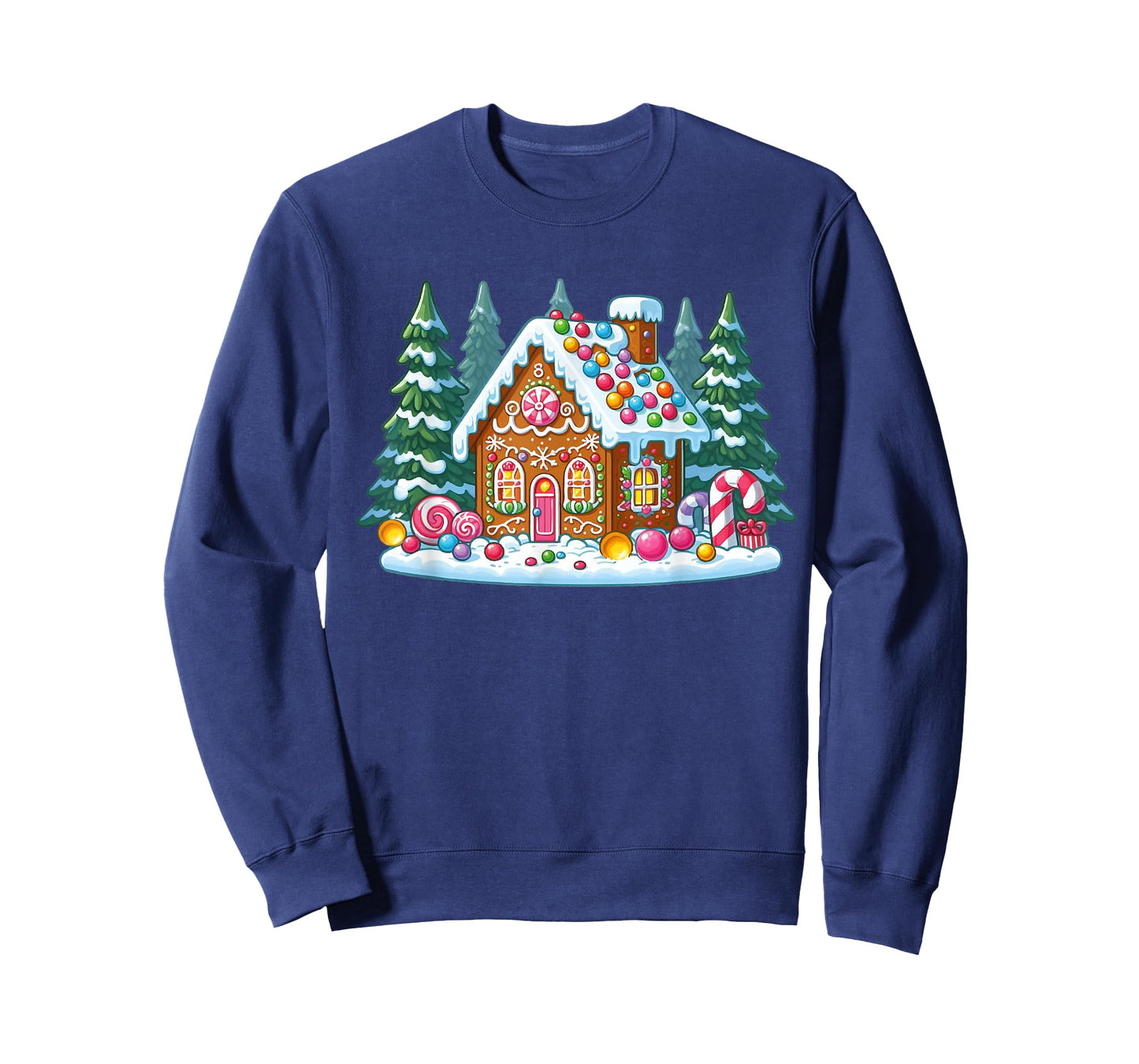 Christmas Gingerbread House Decorating Baking Candy Xmas T-Shirt