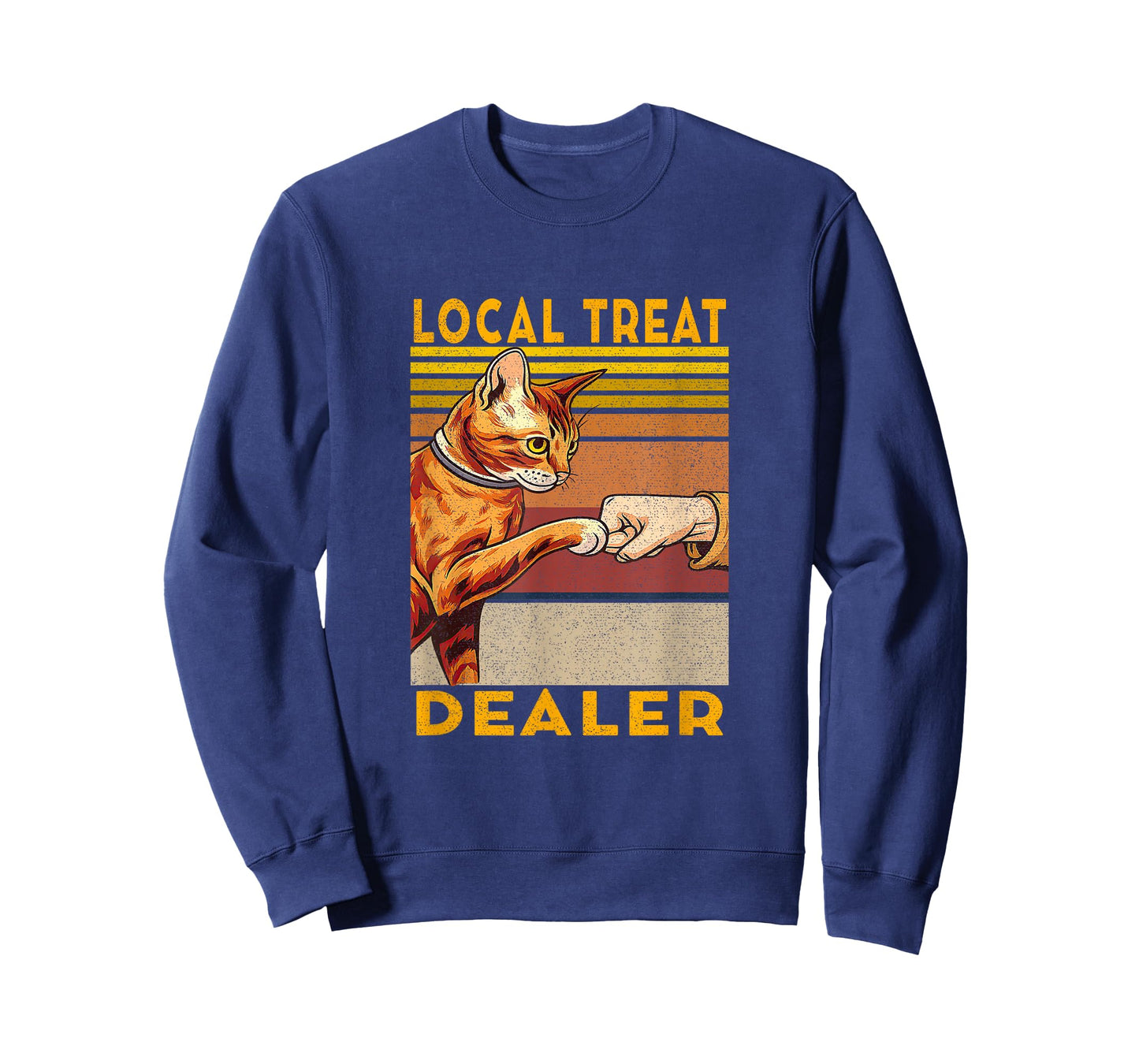 local treat dealer Cute and Funny Cat Kitty Lover Men Women T-Shirt