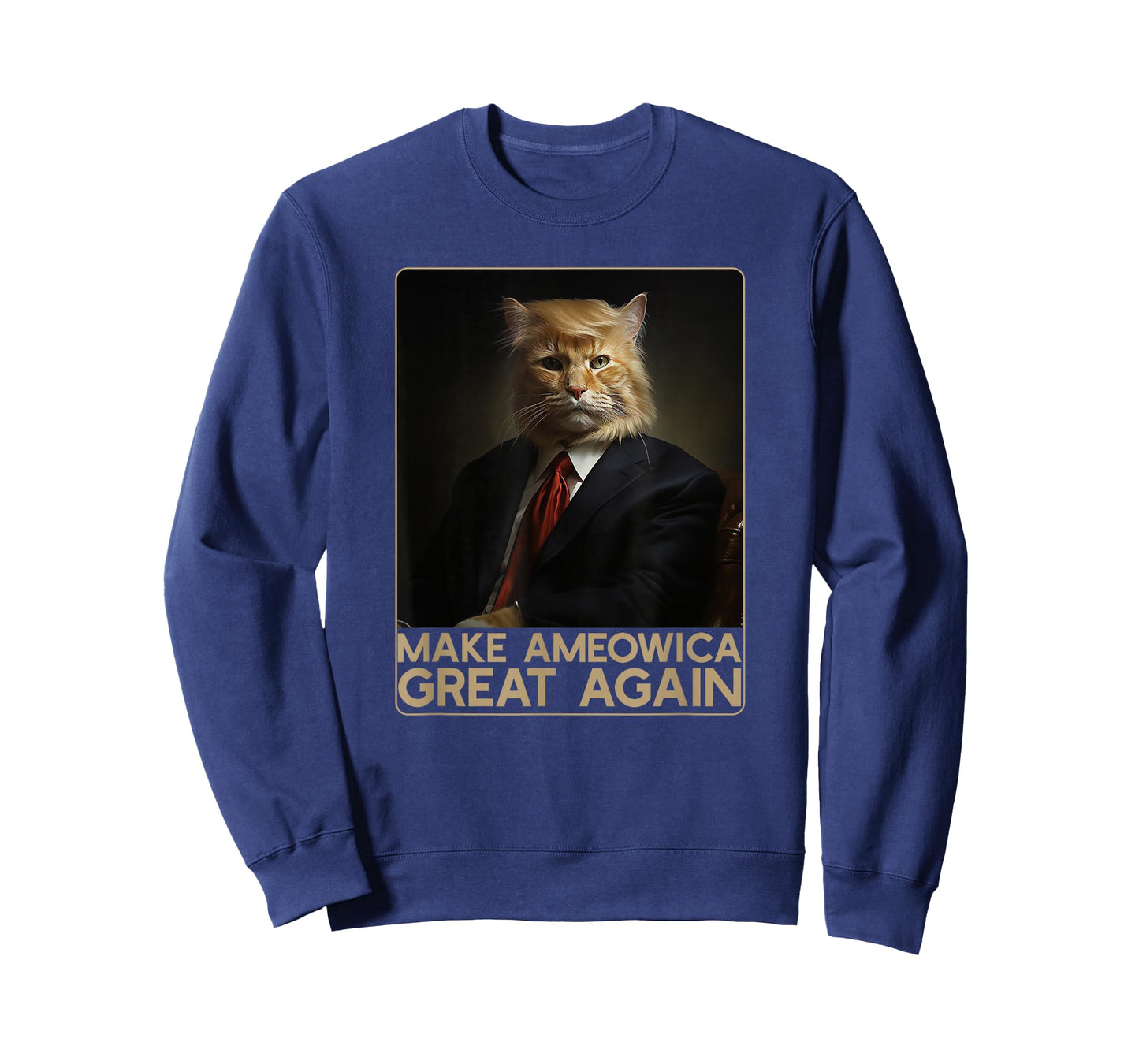 Make Ameowica Great Again | Funny Donald Trump Cat Meme T-Shirt