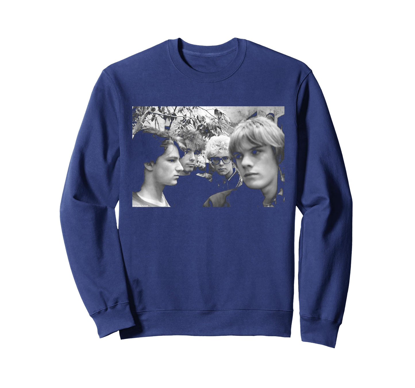 U2 Band Portrait Holland Boy Tour 1980 by Virginia Turbett T-Shirt