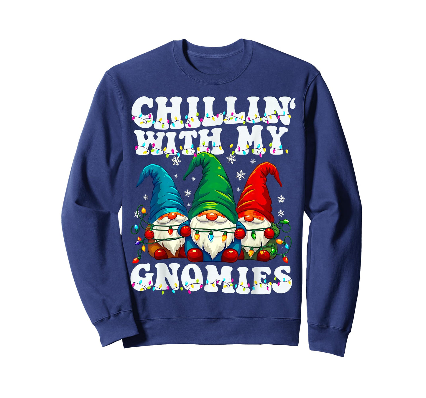 Chillin with My Gnomies Funny Garden Gnome Family Matching T-Shirt