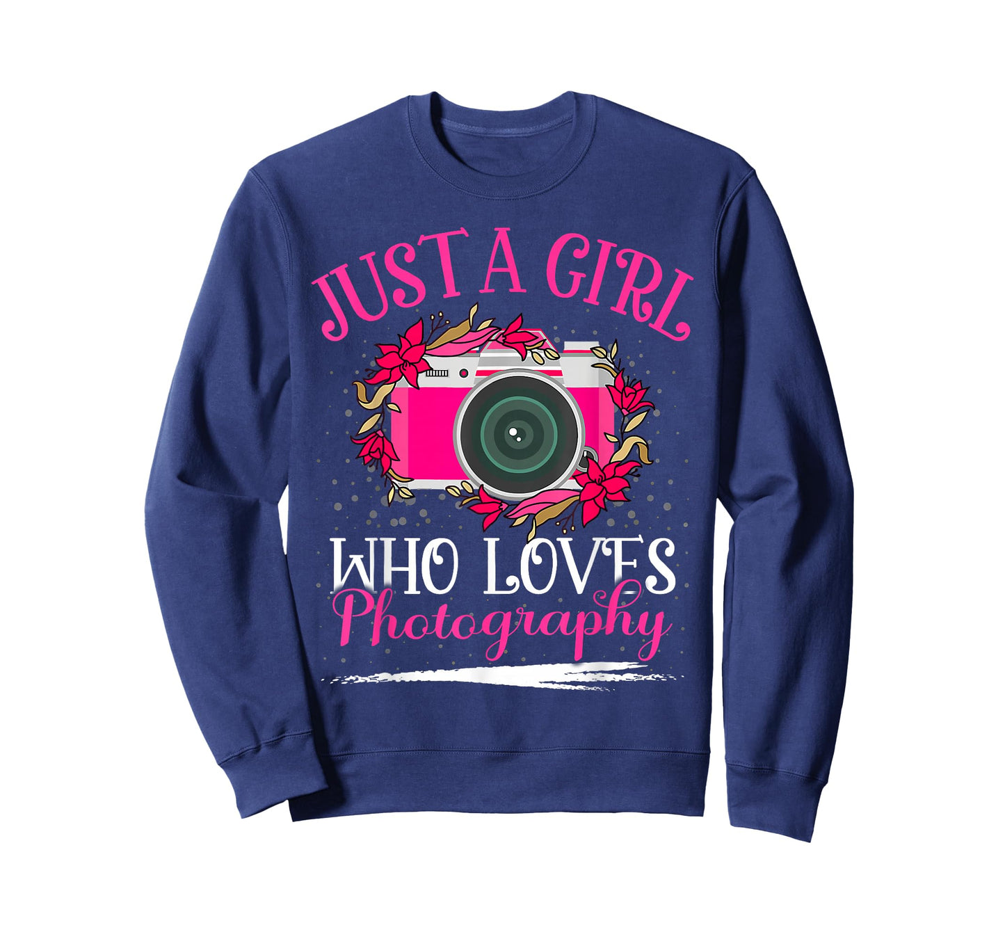 Just A Girl Who Loves Photography For Women Girls T-Shirt