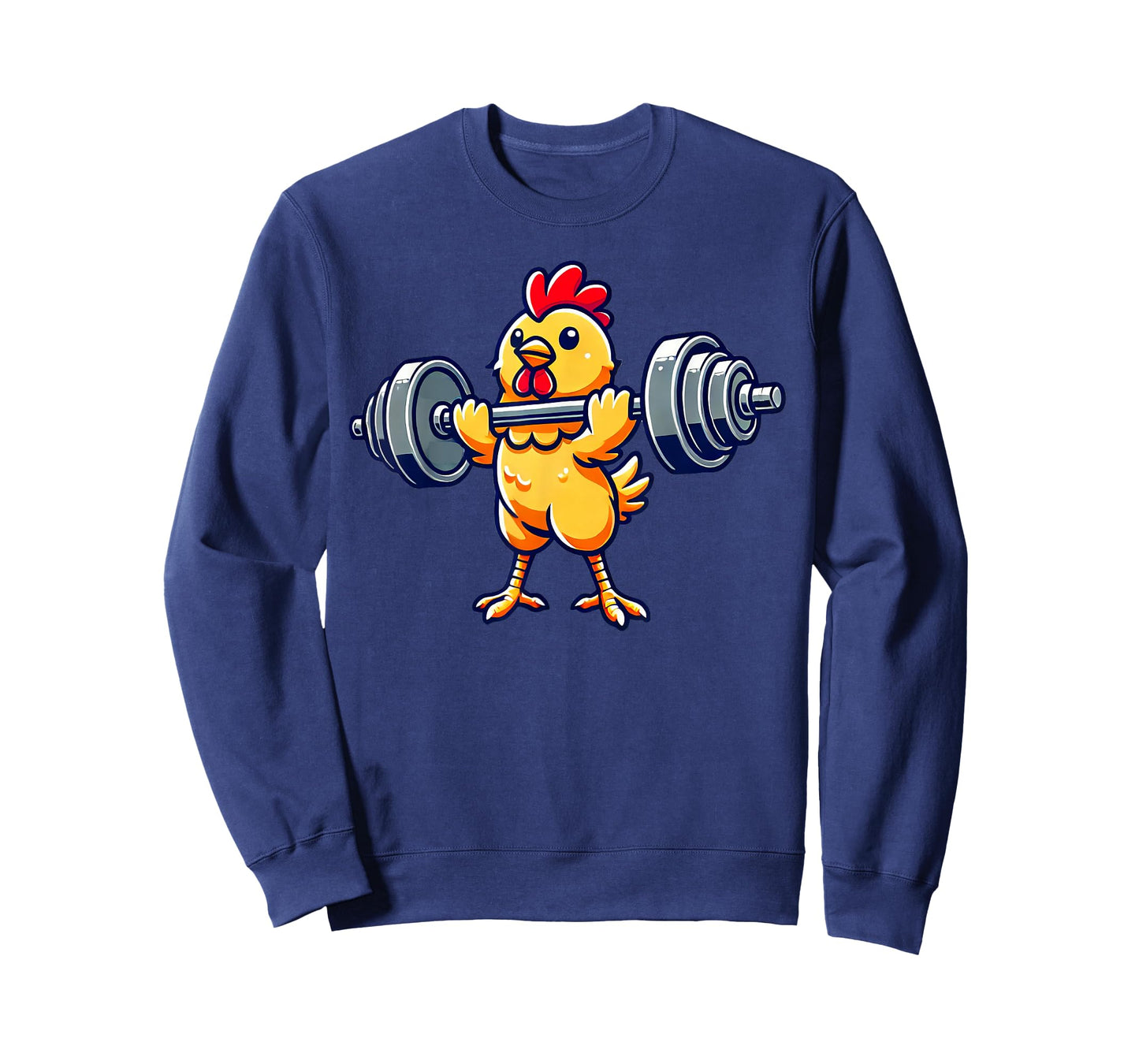 Chicken Powerlifting Weightlifting Gym Workout T-Shirt