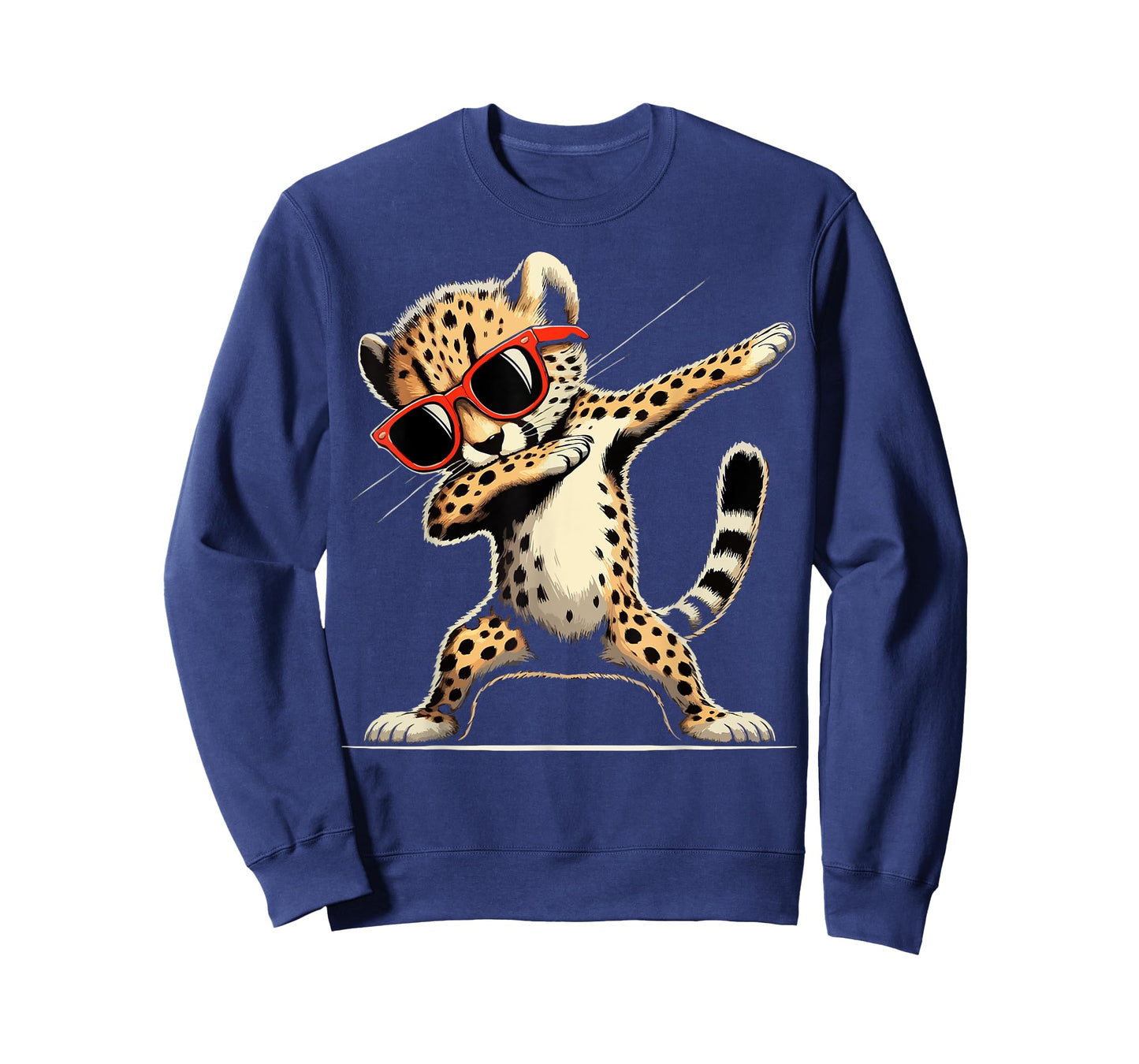 Dabbing Cheetah Sunglasses Cheetah Animal T-Shirt
