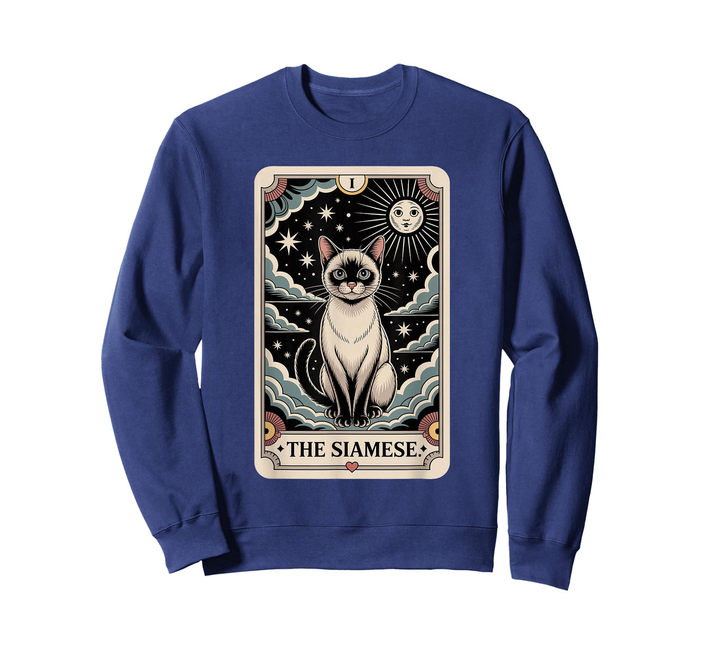 Tarot Card Cat Halloween The Siamese T-Shirt
