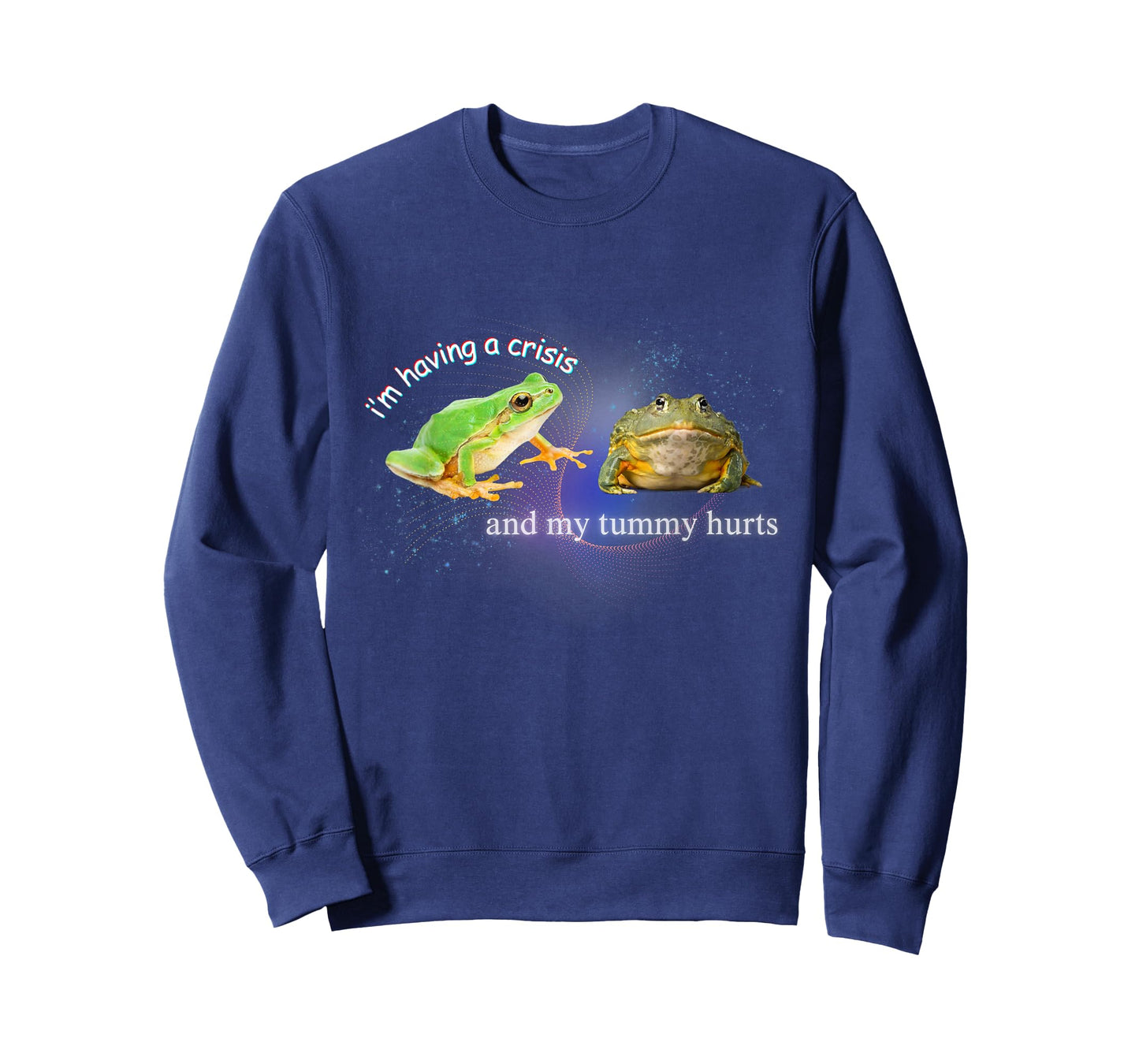 Funny Frog Toad Cursed Meme Absurdist Space Dank Aesthetic T-Shirt