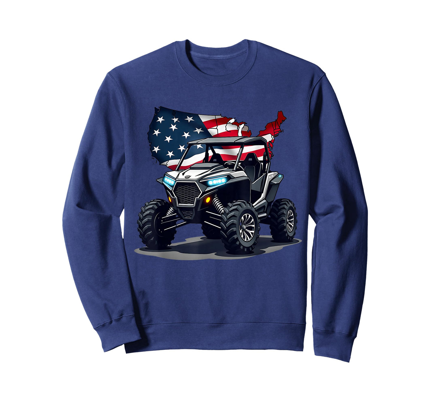 American Flag UTV Side by Side SXS UTV SXS Off Road T-Shirt