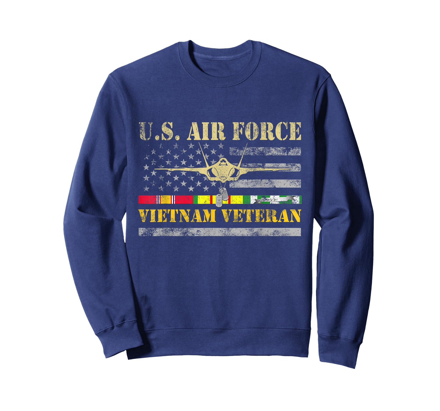 U.S Air Force Vietnam Veteran Shirt USAF Veteran Flag Gift T-Shirt