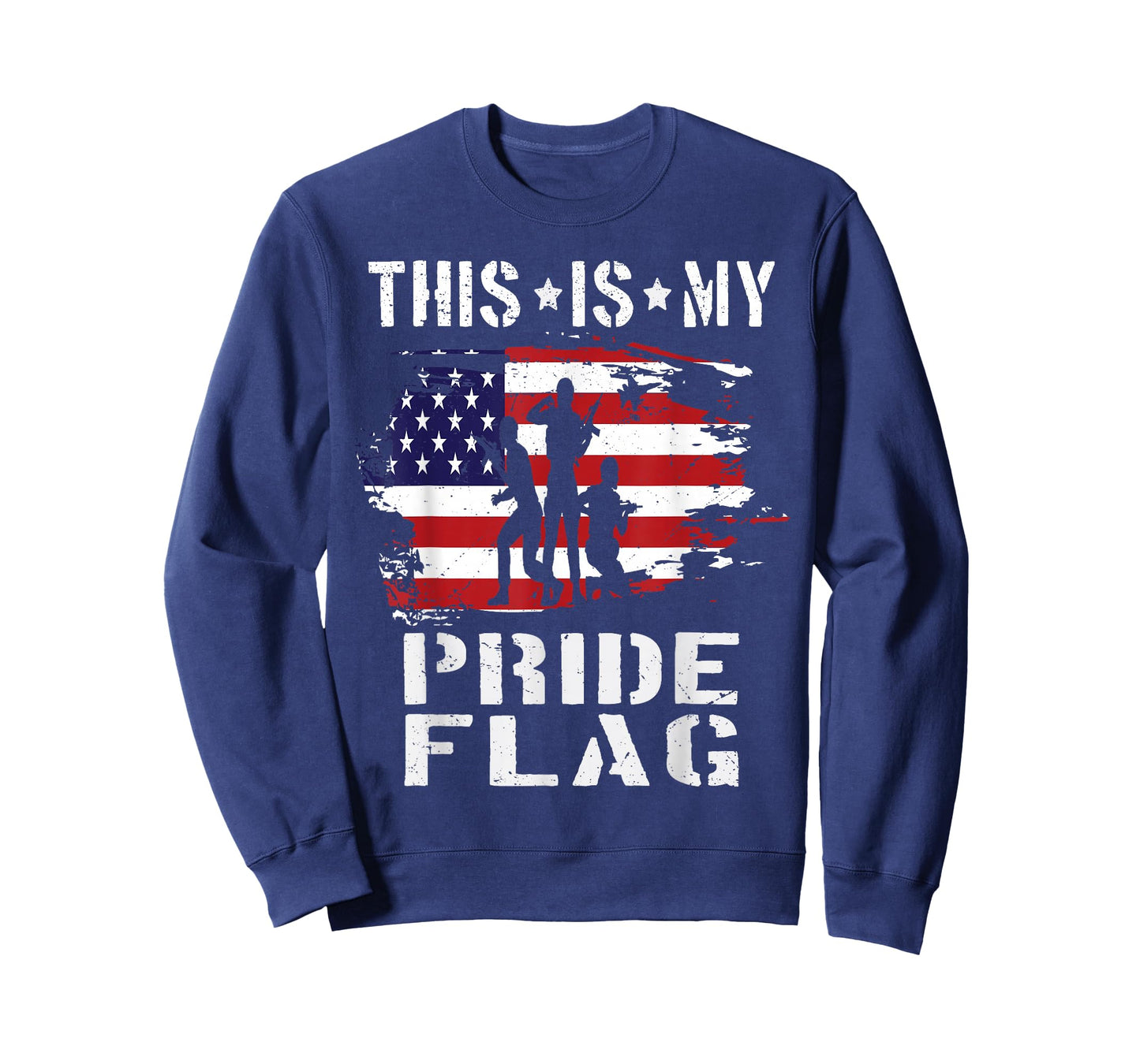 This is my pride flag Usa American 4th of July Patriotic T-Shirt