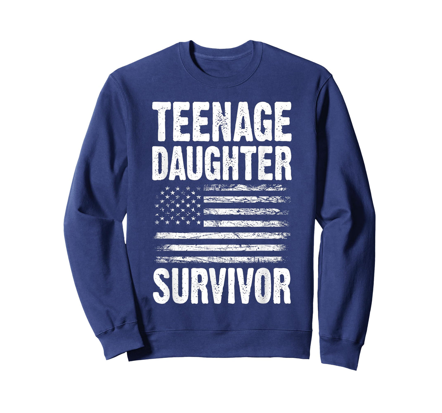 Teenage Daughter Survivor Father's Day Proud Girl Dad Jokes T-Shirt