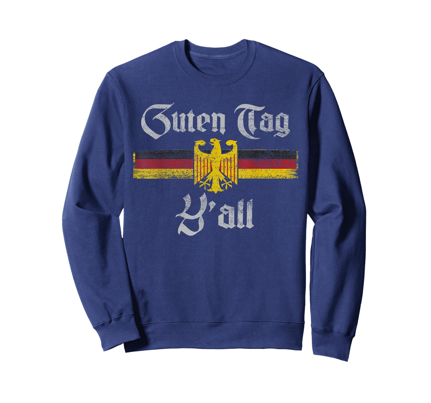 Guten Tag Y'all Oktoberfest German Flag Eagle Prost T-Shirt