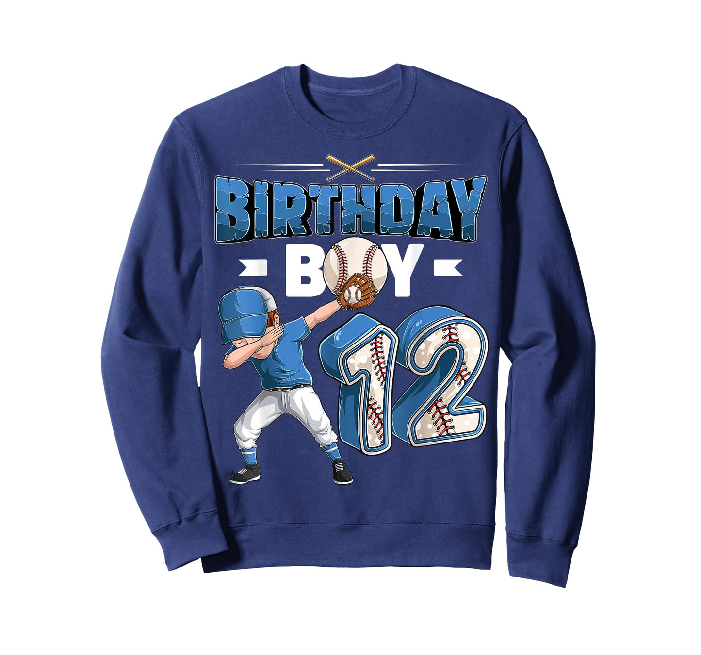 dabbing boy 12 year old Baseball Player 12th birthday party T-Shirt