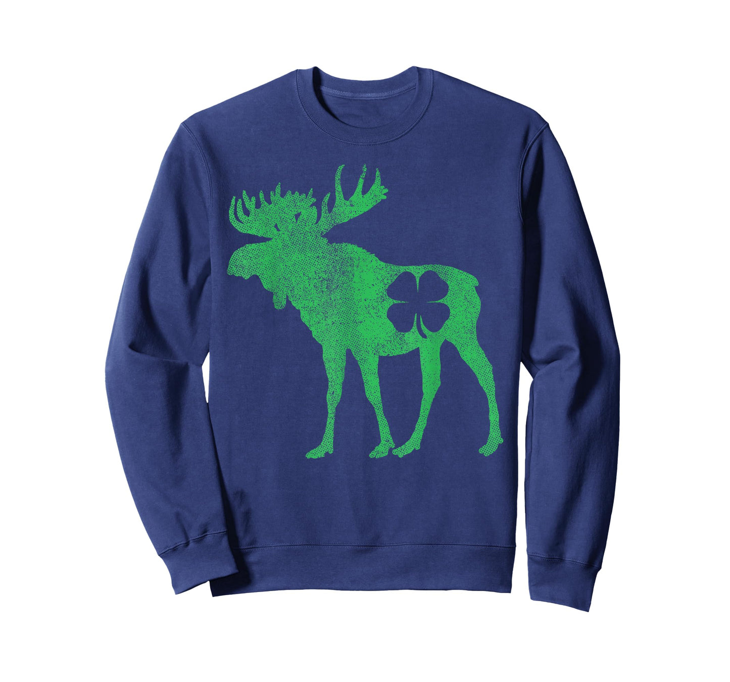 St Patrick's Day Moose Irish Shamrock Saint Paddy's T-Shirt