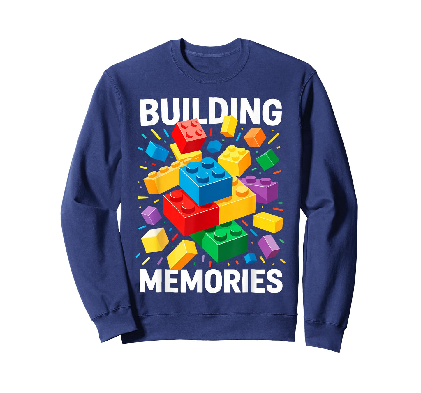 Building Memories Shirt Bricks Blocks Adult Kids Boys Girls T-Shirt