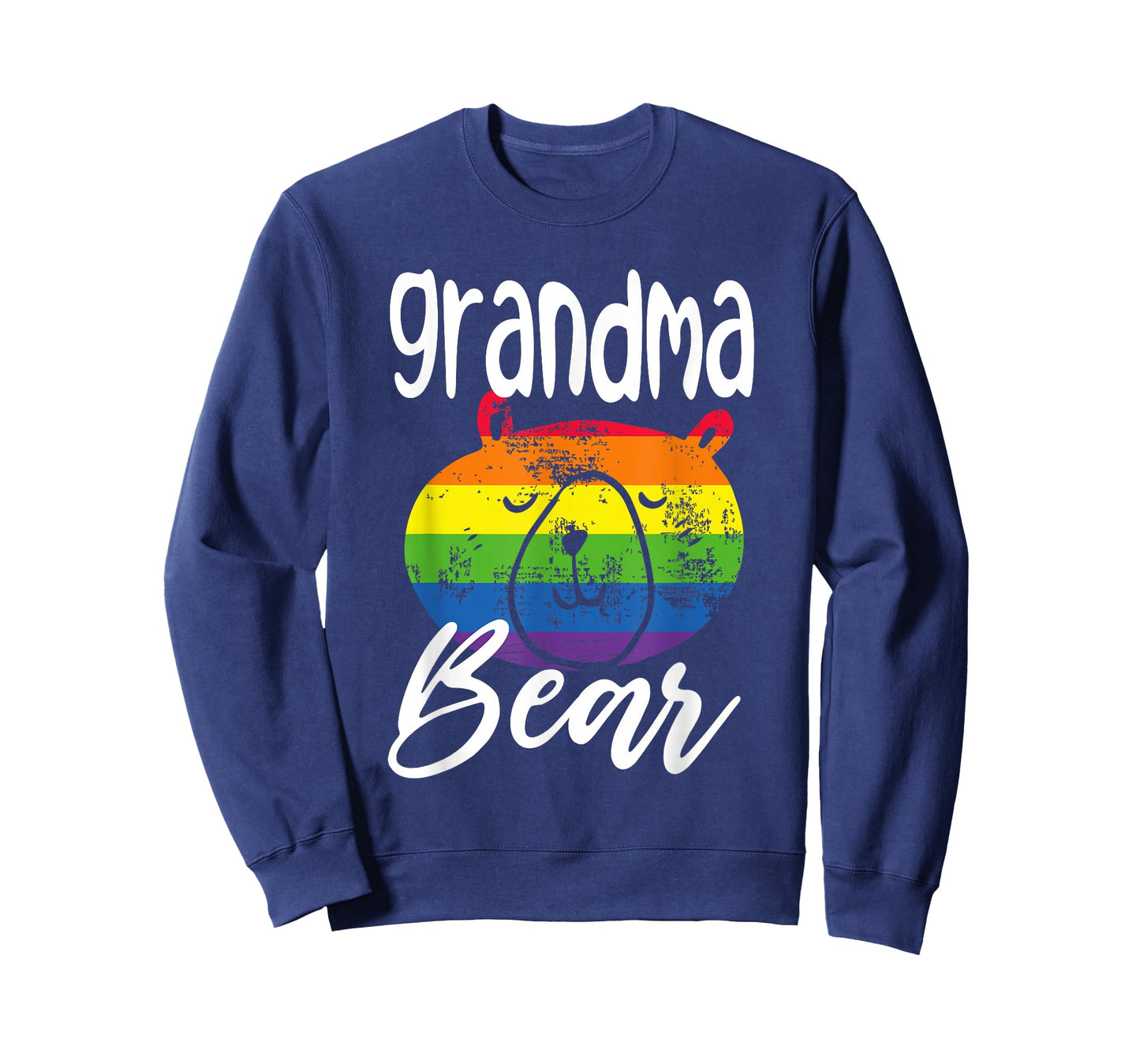 LGBTQ Proud Grandma Bear Lesbian Ally Rainbow Pride Equality T-Shirt
