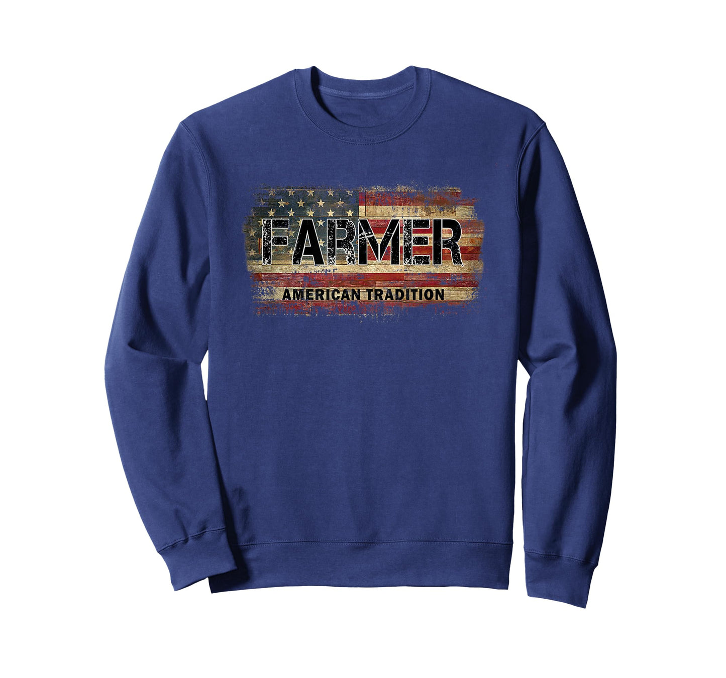 American Flag Vintage Farmer T-Shirt