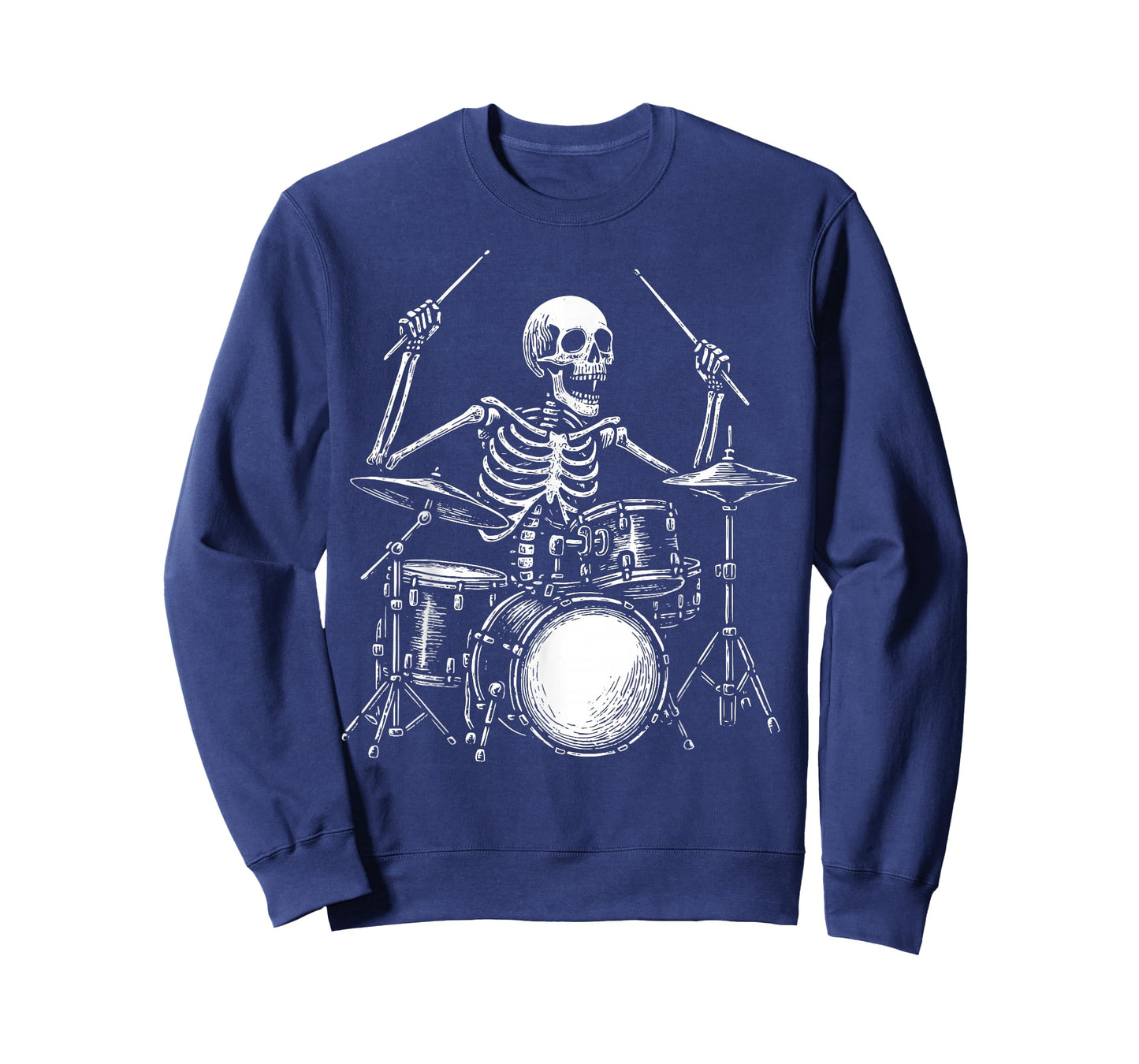Skeleton Drummer Drums T-Shirt